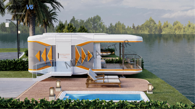 A V6 mobile prefabricated house