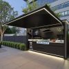 27 Modular All-Weather Outdoor Kitchen for Backyard BBQ with Griddle Module Outdoor Kitchen Bbq Island Island Bbq Grills