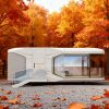 Mobile House Spaceship Cabin Space Capsule Moduler Homes Shipping Container Coffee Shop Design Resort Style Luxurious House