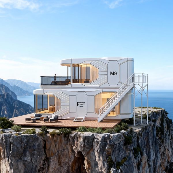 MK9(5) Double-layer Capsule House OEM Customized Manufacturers Working Container House Prefabricated Pod apple Cabin Modular Home