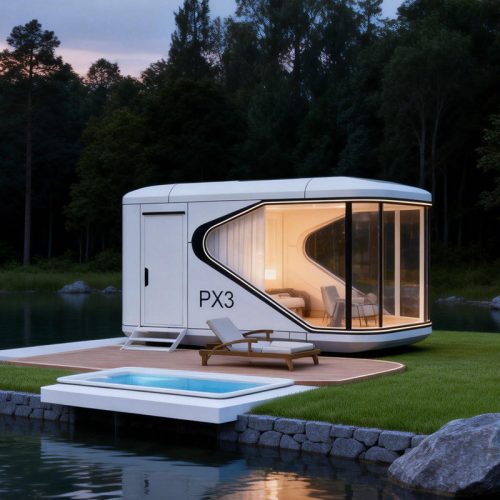 Capsule House Commercial Space Sleeping Relaxation 2025 New Luxury Capsule House Commercial Space for Guesthouse