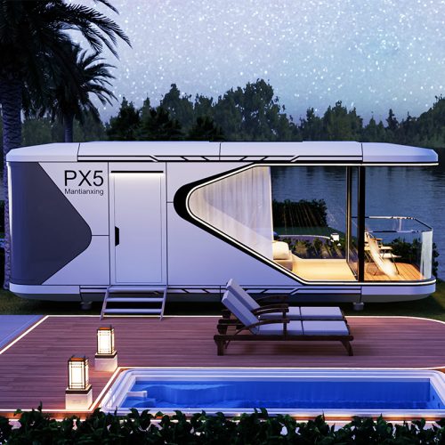 Economic Prefab Hotel Apple Cabin Container House Refab Aluminum Space Capsule House apple Cabin Home for Hotel Villa