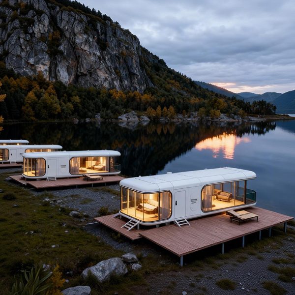 Etong Space Capsule House Price Space Capsule Tiny House 2025 New Luxury Capsule House Commercial Space for Hotel