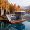 双层苹果舱(5) Prefabricated Houses Space Capsule Tiny House Pod House Capsule Space Houses for House Suninn