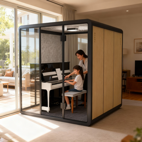 Prefab Office Pod Space Capsule Tiny House 2025 New Luxury Office Pod for Acoustic