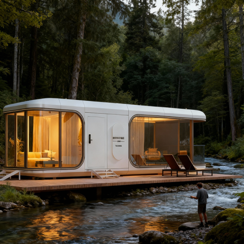 Etong Space Capsule Home Space Capsule Tiny House Eco-Friendly Capsule House Commercial Space for Outdoor