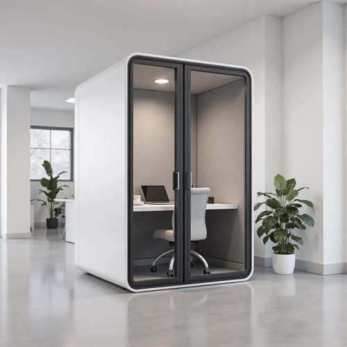 Portable Office Pod Space Capsule Tiny House 2025 New Luxury Soundproof Booth for Outdoor